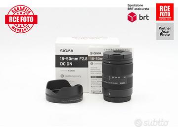 Sigma 18-50 F2.8 DC DN C (per Fuji) (Fujifilm)
