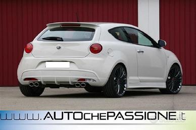 Sotto Paraurti posteriore NOVITEC per Alfa MITO