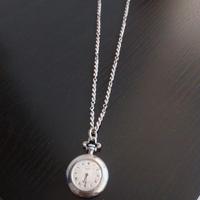 Orologio a cipolla Scott Vintage e catena argento 