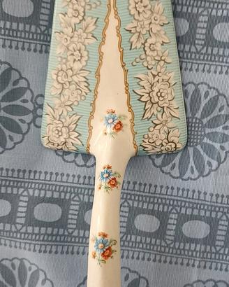 paletta per dolci vintage in ceramica