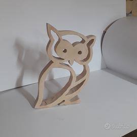 Gufo in legno