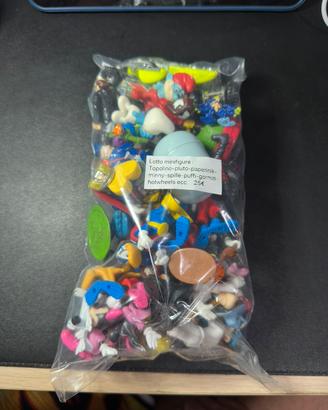 Lotto minifigure anni 2000 disney hotwheels ecc