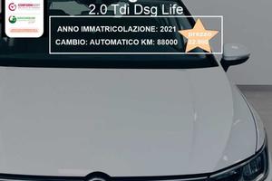 VOLKSWAGEN Golf 2.0 TDI DSG SCR Life