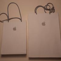 borsette originali dell' Apple store per regali