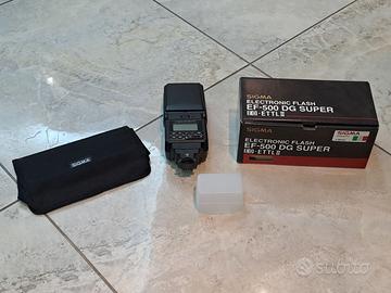 Flash Sigma EF-500 DG Super EO - ETTL II