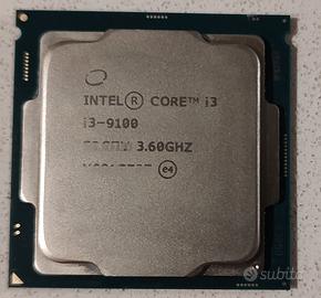 Processore Intel i3-9100