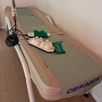 lettino per massaggi con rullo di giada 