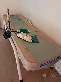 lettino per massaggi con rullo di giada 