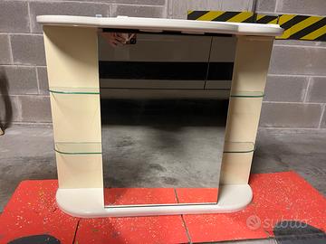 Specchiera contenitore bagno