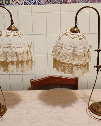 Coppia lampade vintage