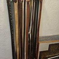 Collezione di cinture in vera pella