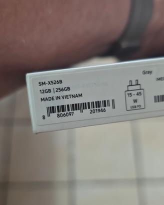 samsung Tablet s10 fe 256GB 5g sigillato 