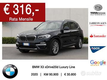 BMW X3 xDrive20d Luxury Line