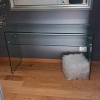 consolle in cristallo temperato