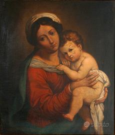copia quadro Madonna con Bambino (ex Sassoferrato)