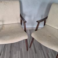 2 sedie retroʻ vintage