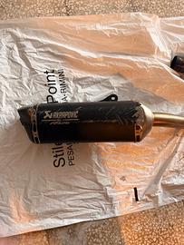 Collettore di scarico akrapovic R125