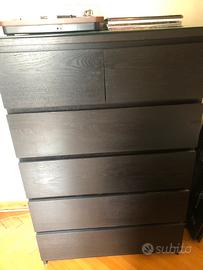 Cassettiera modello Malm Ikea