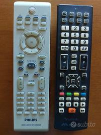 2 telecomandi vari Philips e Meliconi – da testare