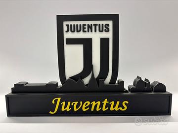 Stampa Juventus skyline Torino