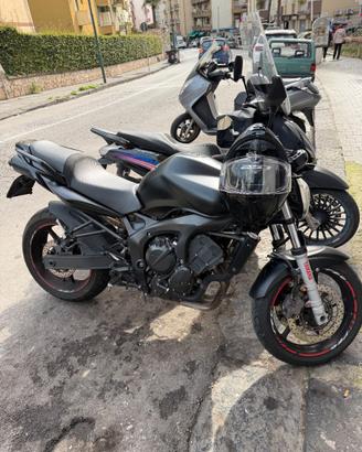 Yamaha FZ6 600 Nero Opaco – Gomme Nuove – Targa Po