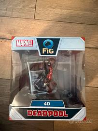 QUANTUM MECHANIX Marvel Comics Q Fig 4D Deadpool