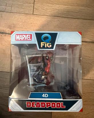 QUANTUM MECHANIX Marvel Comics Q Fig 4D Deadpool
