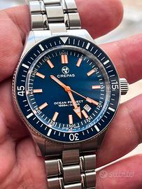 Orologio Crepas Ocean Project  blue 1000m