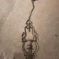 lampada da esterno rustica