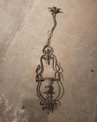 lampada da esterno rustica