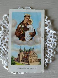 Santino vintage S. Antonio da Padova