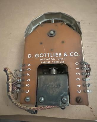 Decagon unit gottlieb anni 60/70