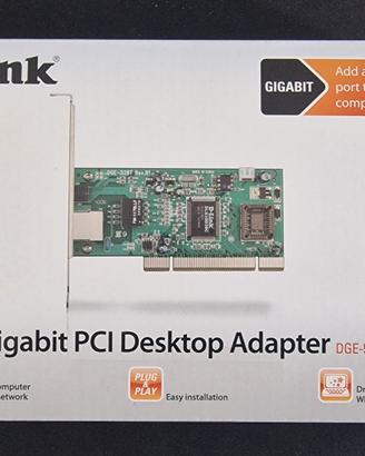 Scheda di rete D-Link Gigabit PCI Desktop