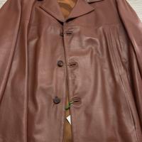 Giacca over blazer unisex nappa morbida vintage