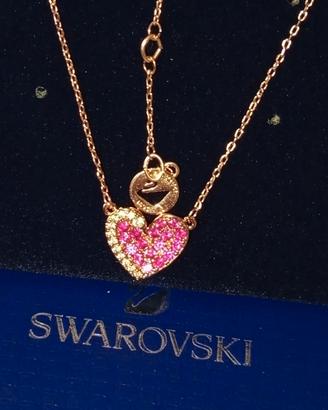 Swarovski collana a cuore 