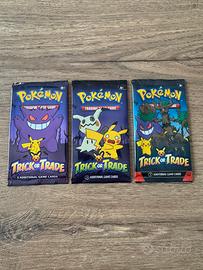 3 bustine carte Pokémon - Trick or Trade