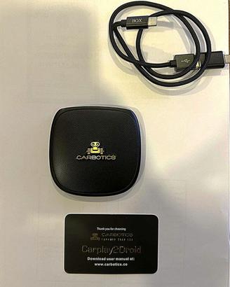 CARBOTICS CARPLAY AUTO - Il migliore sul mercato!!