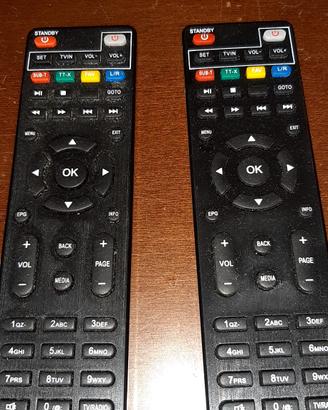 telecomandi TV e decoder