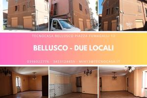 BELLUSCO-2 locali semindipendente ristrutturato