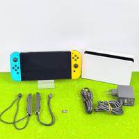 Console Nintendo Switch Oled +Sd 128gb Schermo Top