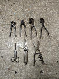 Attrezzi vintage da calzolaio