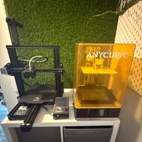 Stampanti 3D Ender 3 + Photon Mono X