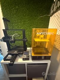 Stampanti 3D Ender 3 + Photon Mono X