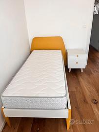 Set completo Letto Singolo "Nidi" + Comodino
