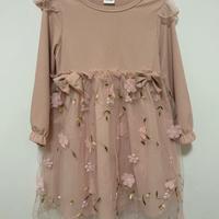 Abito bambina floreale