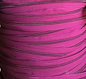 Chiusura lampo T5 poliestere continua  con cursori