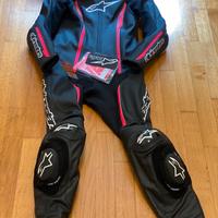 Tuta moto Alpinestar intera donna 42 NUOVA
