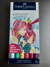 pennarelli faber castell x manga e grafica
