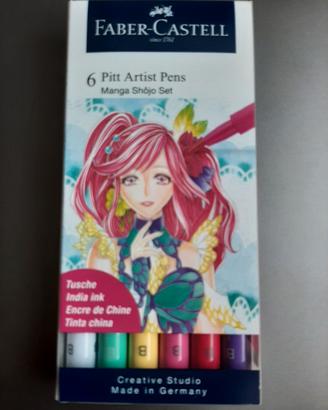 pennarelli faber castell x manga e grafica