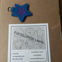 Fustella Cuore, Fiore e Stella